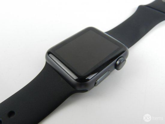 apple watch space grey black sport band