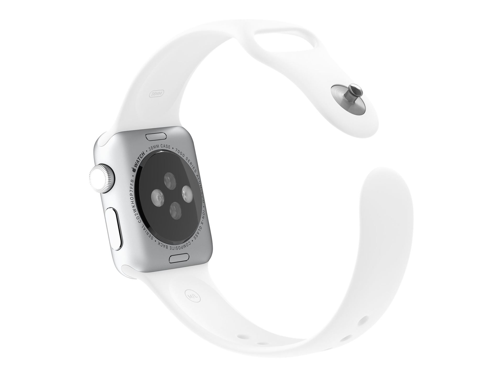 apple watch silver sport loop