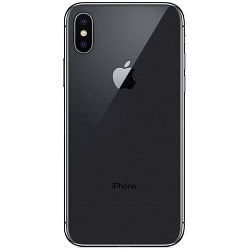 Refurbished iPhone X - Black - 4G LTE, Advanced - 256GB - GSM