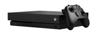Picture of Microsoft Xbox One X - Game console - 1 TB HDD - Gold Grade