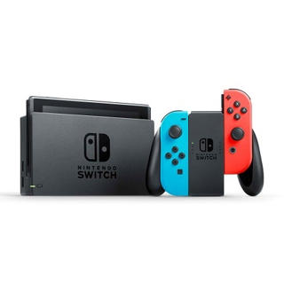 Picture of Nintendo Switch Console - Neon- Games Console with Blue and Red controllers - Gold Grade Refurbished