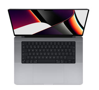 Picture of Refurbished MacBook Pro - 16" - M1 Pro Max 10 Core - 32-Core GPU - 64GB RAM - 1TB SSD - Gold Grade Refurbished