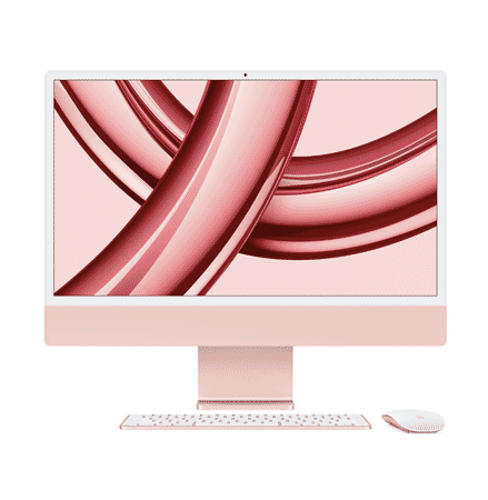 Apple iMac - 24" - M1 Chip - 8 Core - 8GB - 512GB SSD - Red Pink refurbished