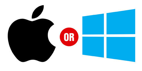 windows vs mac gui